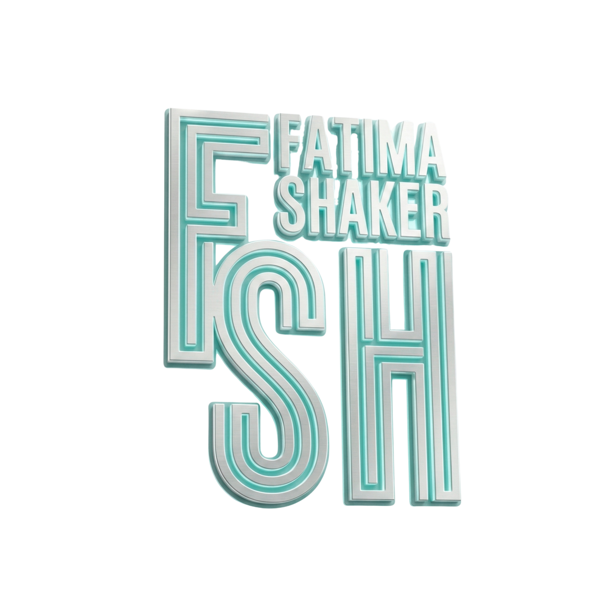 FSH Logo 3D render